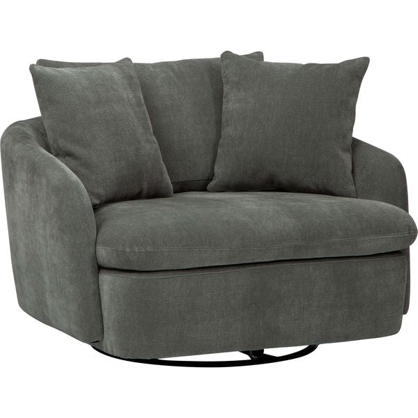 Maisy Swivel Chaise, Capri Sapphire