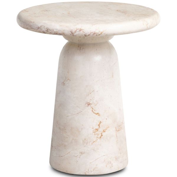 Cornelia Outdoor End Table, Naturel