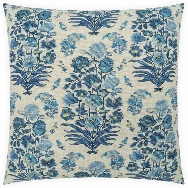 Kandira Coussin, Bleu, Lot de 2